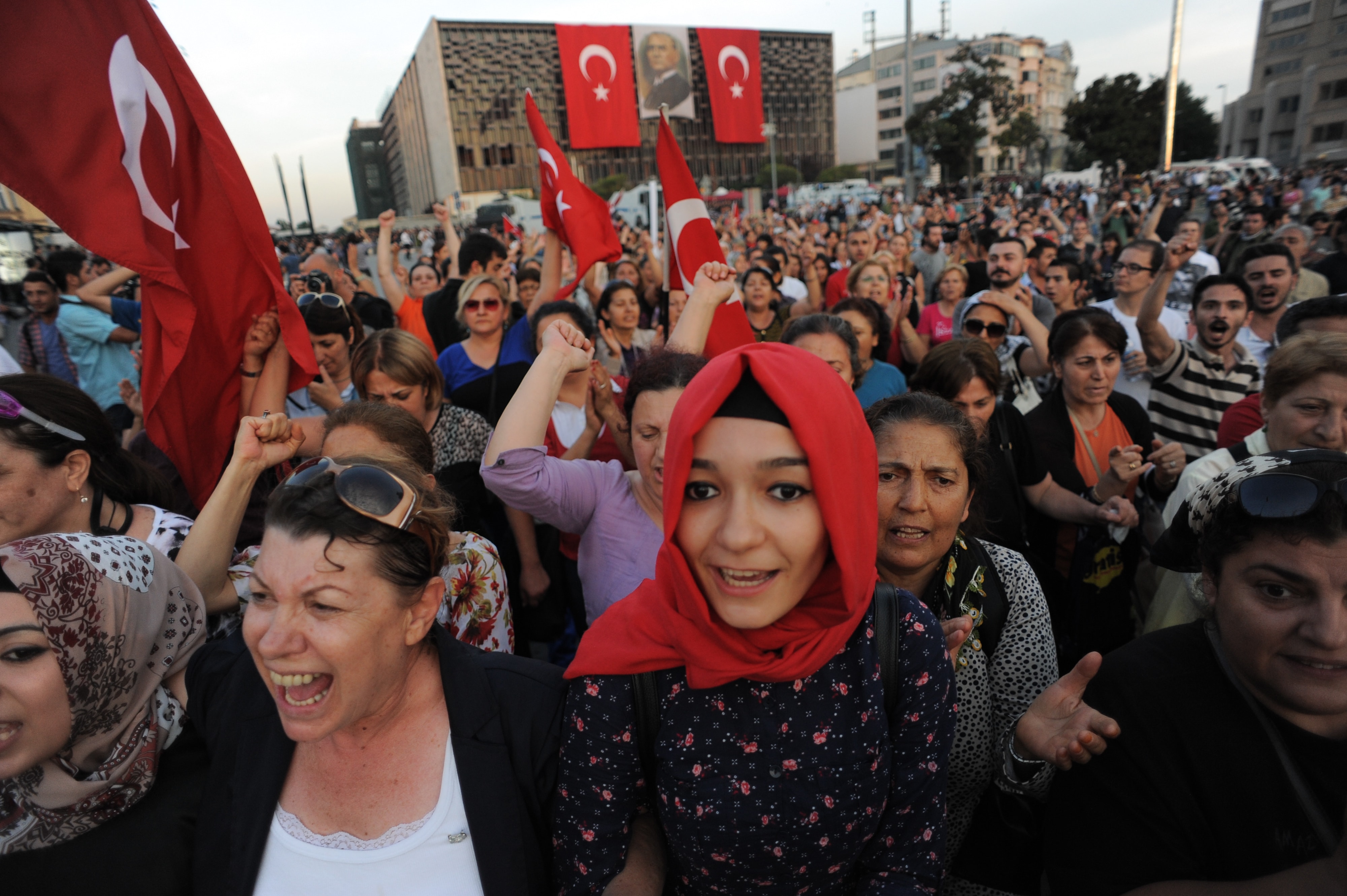 Taksim Square Protests; accessed via Wikimedia Commons