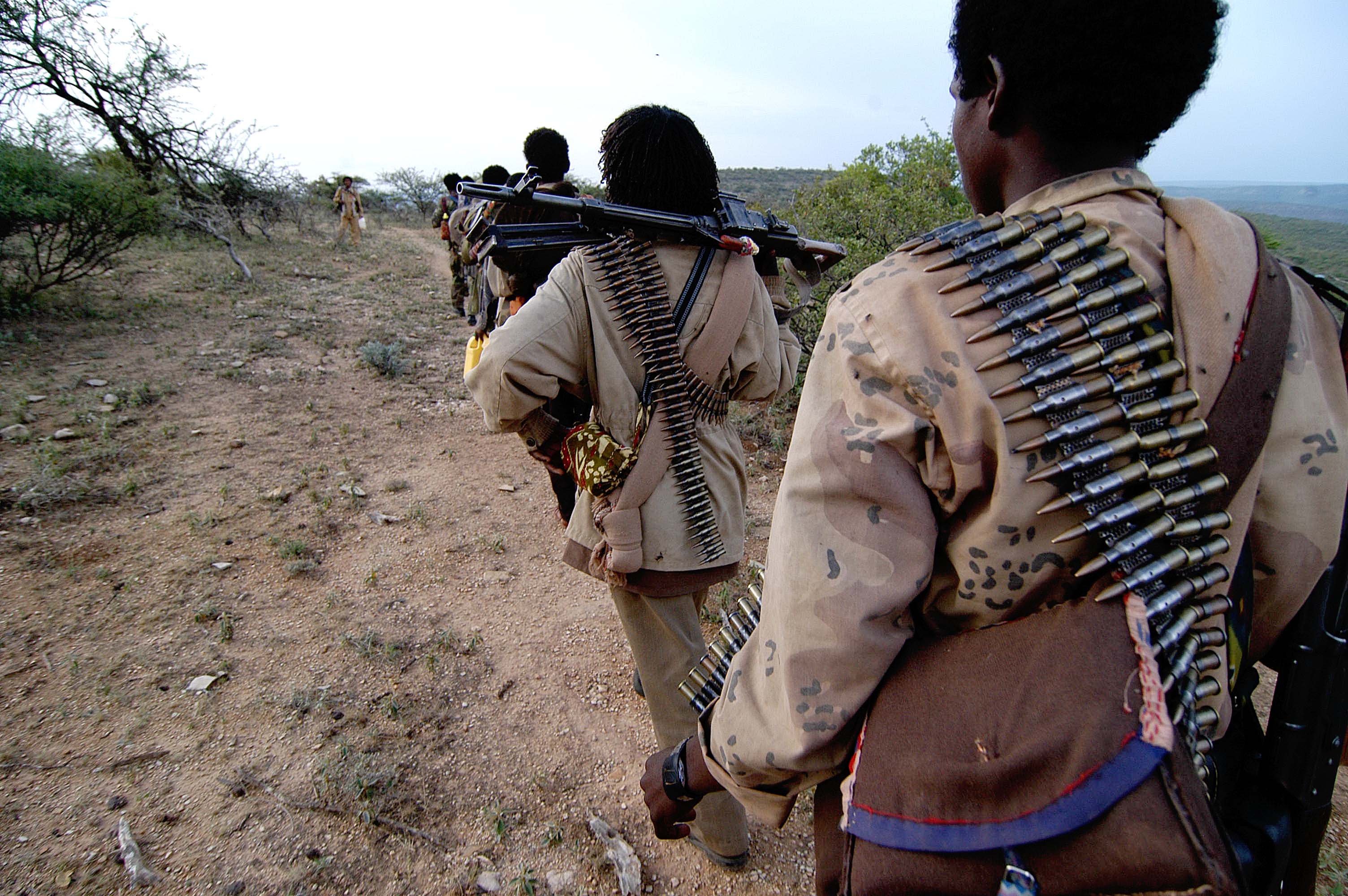 ONLF rebels in Ethiopia; accessed via Wikimedia Commons