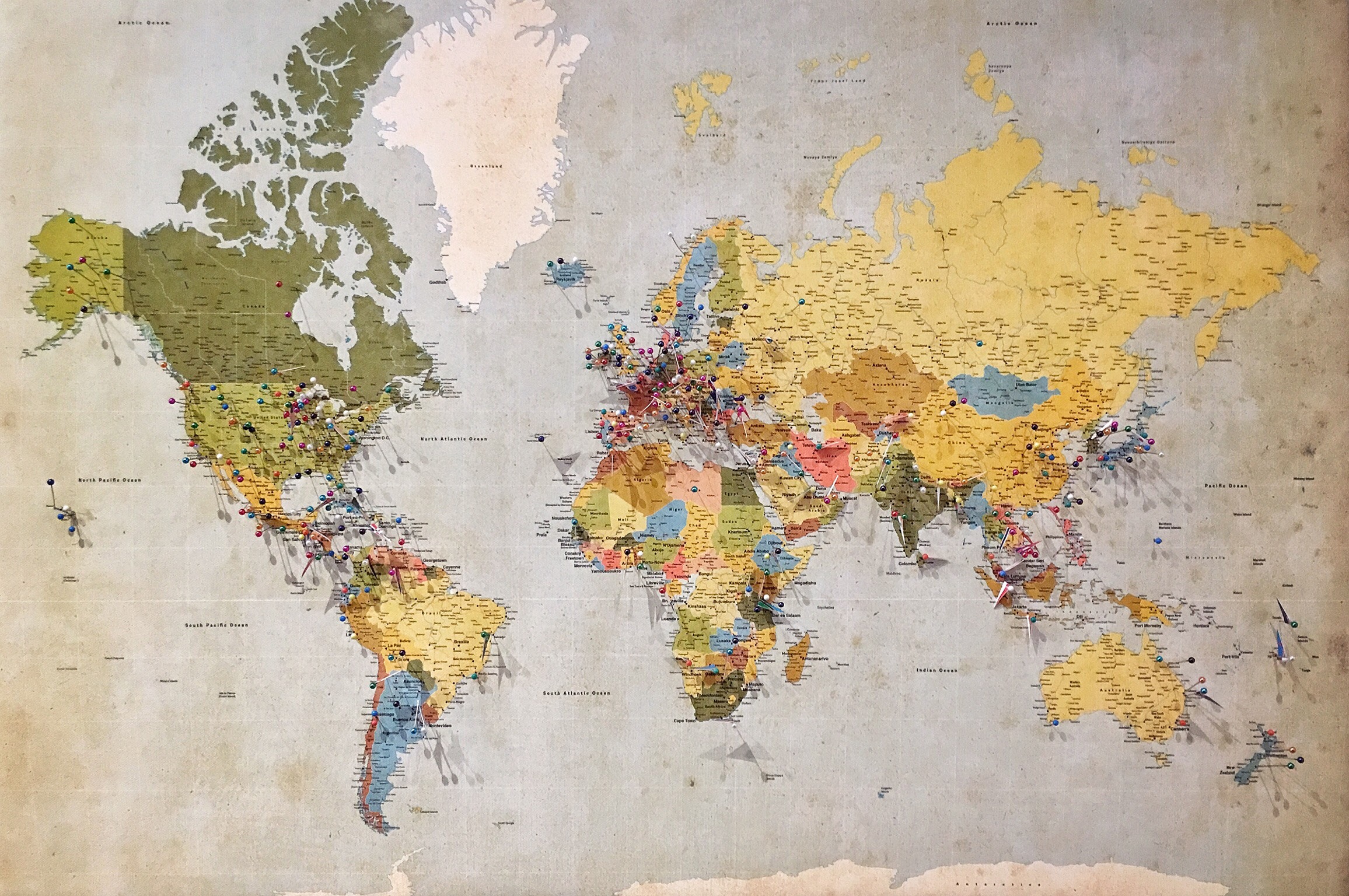 The Cartographic Constitution of International Politics
